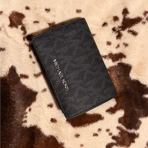 Michael Kors Dark Leather Card Holder